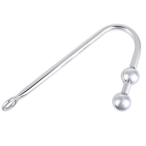 Stainless Steel Pleasurable Hook Balls Two 4417 Anal 0410